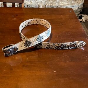 Western Bling Belt